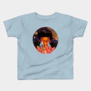 Come Look They're Burning Themselves Kids T-Shirt